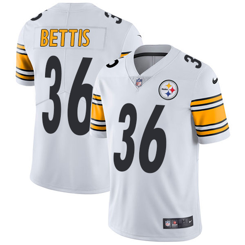 Nike Steelers #36 Jerome Bettis White Men's Stitched NFL Vapor Untouchable Limited Jersey Nike Steelers #36 Jerome Bettis White Men's Stitched NFL Vapor Untouchable Limited Jersey