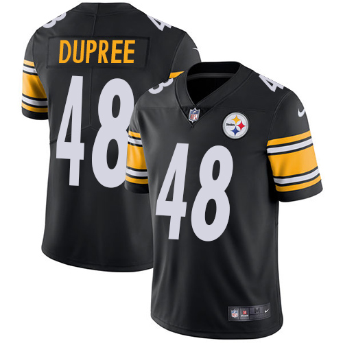 Nike Steelers #48 Bud Dupree Black Team Color Men's Stitched NFL Vapor Untouchable Limited Jersey Nike Steelers #48 Bud Dupree Black Team Color Men's Stitched NFL Vapor Untouchable Limited Jersey