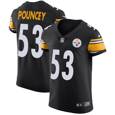 Nike Steelers #53 Maurkice Pouncey Black Men's Stitched NFL Vapor Untouchable Elite Jersey Nike Steelers #53 Maurkice Pouncey Black Men's Stitched NFL Vapor Untouchable Elite Jersey