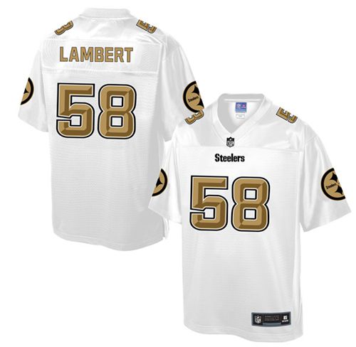 Nike Steelers #58 Jack Lambert White Men's NFL Pro Line Fashion Game Jersey Nike Steelers #58 Jack Lambert White Men's NFL Pro Line Fashion Game Jersey