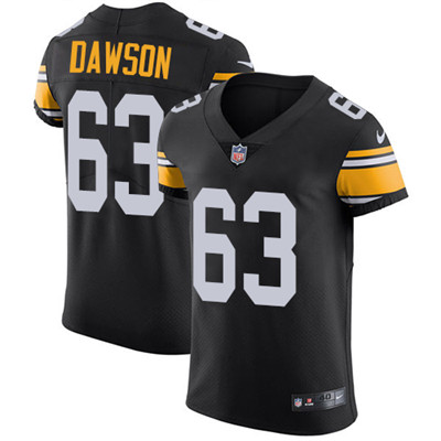 Nike Steelers #63 Dermontti Dawson Black Alternate Men's Stitched NFL Vapor Untouchable Elite Jersey Nike Steelers #63 Dermontti Dawson Black Alternate Men's Stitched NFL Vapor Untouchable Elite Jersey