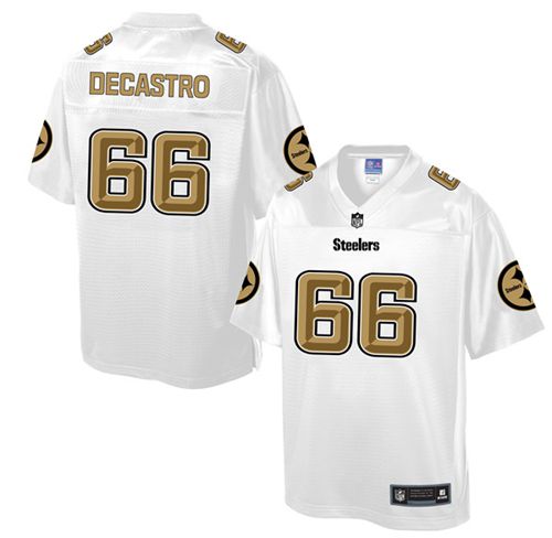 Nike Steelers #66 David DeCastro White Men's NFL Pro Line Fashion Game Jersey Nike Steelers #66 David DeCastro White Men's NFL Pro Line Fashion Game Jersey