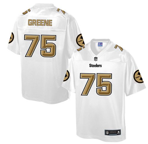 Nike Steelers #75 Joe Greene White Men's NFL Pro Line Fashion Game Jersey Nike Steelers #75 Joe Greene White Men's NFL Pro Line Fashion Game Jersey