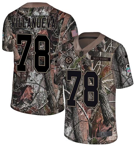 Nike Steelers #78 Alejandro Villanueva Camo Men's Stitched NFL Limited Rush Realtree Jersey Nike Steelers #78 Alejandro Villanueva Camo Men's Stitched NFL Limited Rush Realtree Jersey