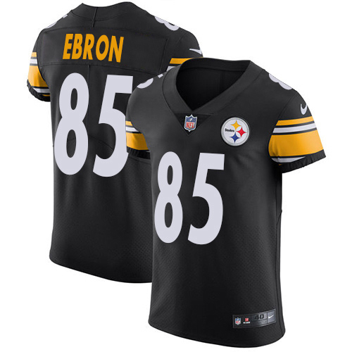 Nike Steelers #85 Eric Ebron Black Team Color Men's Stitched NFL Vapor Untouchable Elite Jersey Nike Steelers #85 Eric Ebron Black Team Color Men's Stitched NFL Vapor Untouchable Elite Jersey
