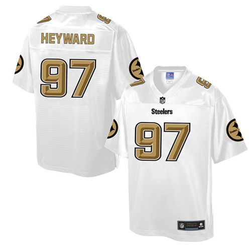 Nike Steelers #97 Cameron Heyward White Men's NFL Pro Line Fashion Game Jersey Nike Steelers #97 Cameron Heyward White Men's NFL Pro Line Fashion Game Jersey