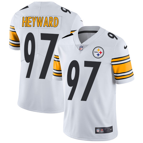 Nike Steelers #97 Cameron Heyward White Men's Stitched NFL Vapor Untouchable Limited Jersey Nike Steelers #97 Cameron Heyward White Men's Stitched NFL Vapor Untouchable Limited Jersey