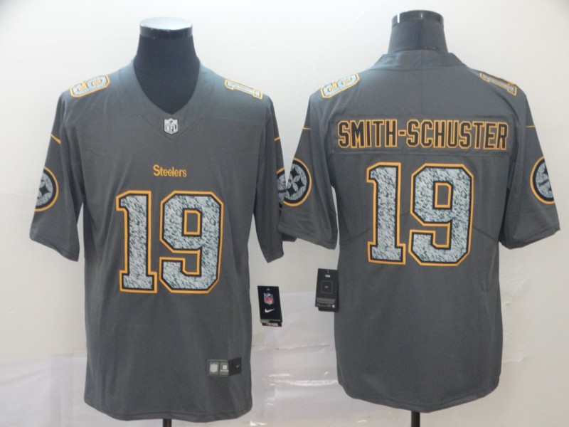 Nike Steelers 19 JuJu Smith Schuster Gray Camo Vapor Untouchable Limited Jersey Nike Steelers 19 JuJu Smith Schuster Gray Camo Vapor Untouchable Limited Jersey