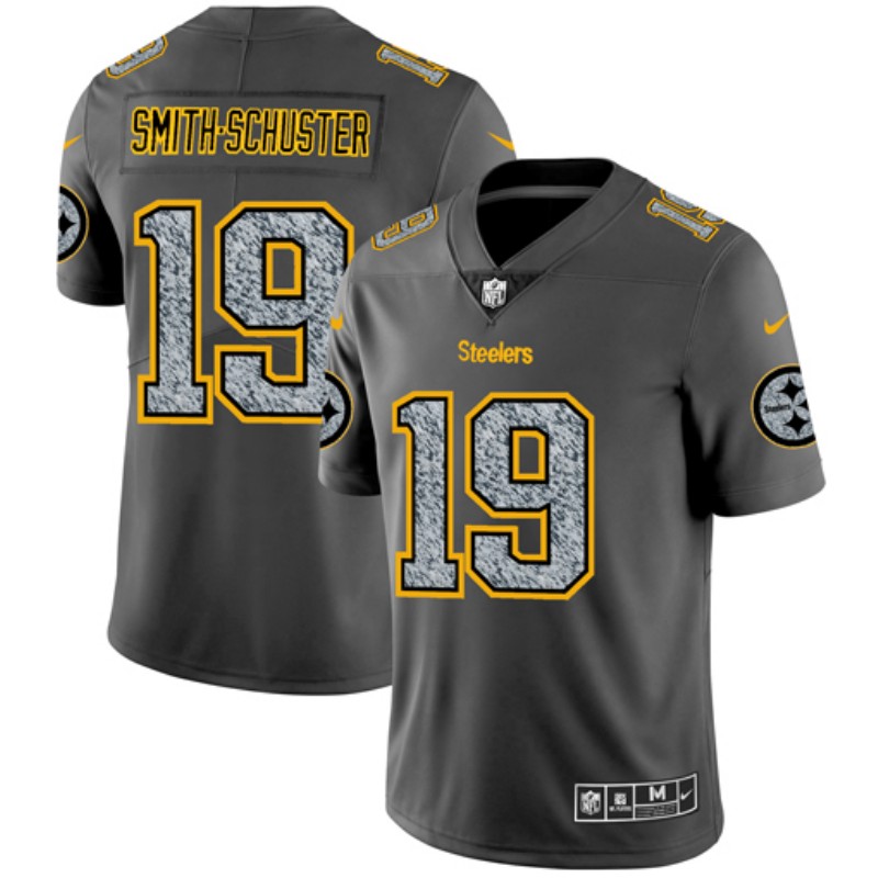 Nike Steelers 19 JuJu Smith-Schuster Gray Camo Vapor Untouchable Limited Jersey Nike Steelers 19 JuJu Smith-Schuster Gray Camo Vapor Untouchable Limited Jersey