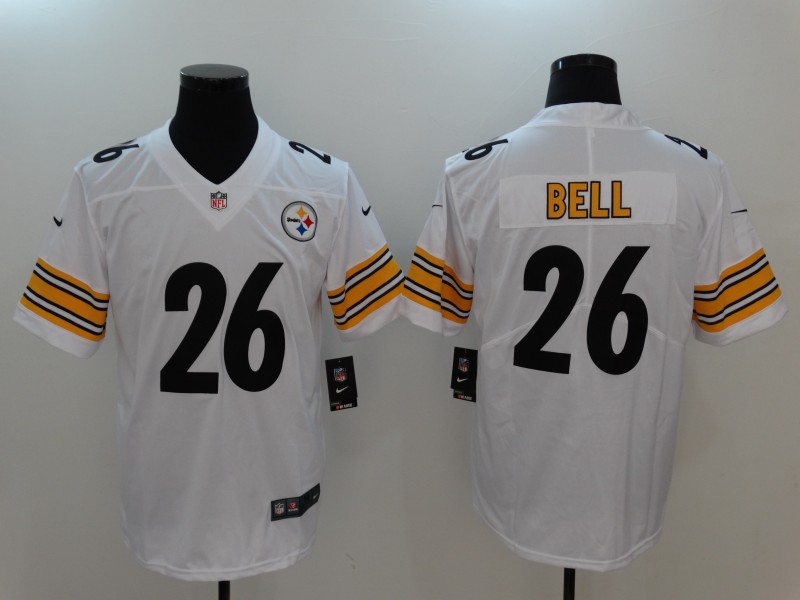 Nike Steelers 26 Le'Veon Bell White Vapor Untouchable Player Limited Jersey