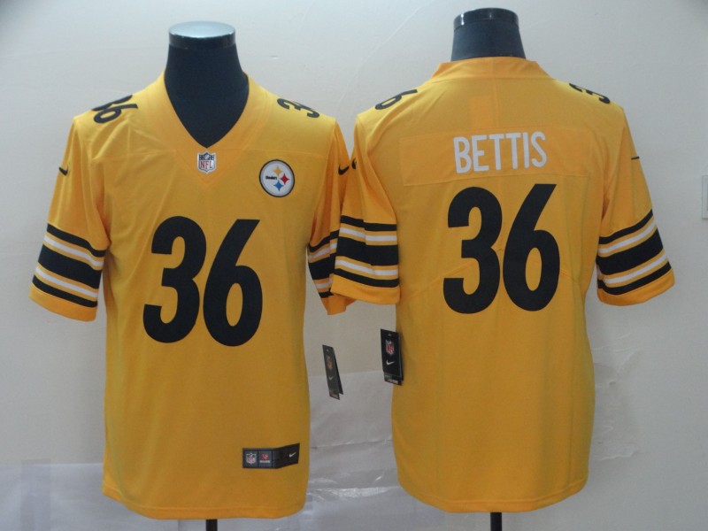 Nike Steelers 36 Jerome Bettis Gold Inverted Legend Limited Jersey Nike Steelers 36 Jerome Bettis Gold Inverted Legend Limited Jersey