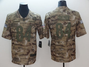 Nike Steelers 84 Antonio Brown Camo Salute To Service Limited Jersey