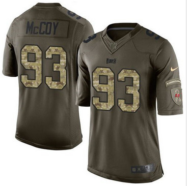 Nike Tampa Bay Buccaneers #93 Gerald McCoy Green Men's Stitched NFL Limited Salute to Service Jersey Nike Tampa Bay Buccaneers #93 Gerald McCoy Green Men's Stitched NFL Limited Salute to Service Jersey