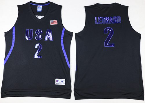 Nike Team USA #2 Kawhi Leonard Black 2016 Dream Team Stitched NBA Jersey Nike Team USA #2 Kawhi Leonard Black 2016 Dream Team Stitched NBA Jersey