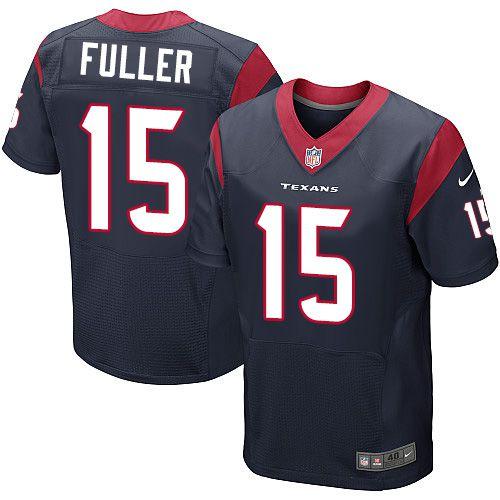 Nike Texans #15 Will Fuller Navy Blue Team Color Men's Stitched NFL Elite Jersey