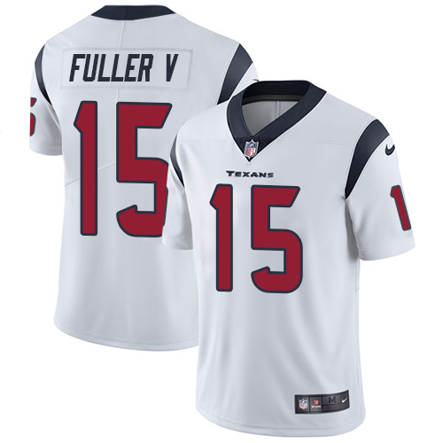 Nike Texans #15 Will Fuller V White Men's Stitched NFL Vapor Untouchable Limited Jersey Nike Texans #15 Will Fuller V White Men's Stitched NFL Vapor Untouchable Limited Jersey