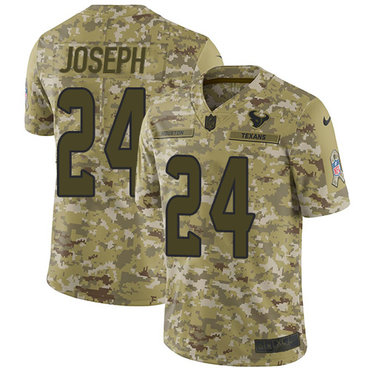 Nike Texans #24 Johnathan Joseph Camo Youth Stitched NFL Limited 2018 Salute to Service Jersey Nike Texans #24 Johnathan Joseph Camo Youth Stitched NFL Limited 2018 Salute to Service Jersey
