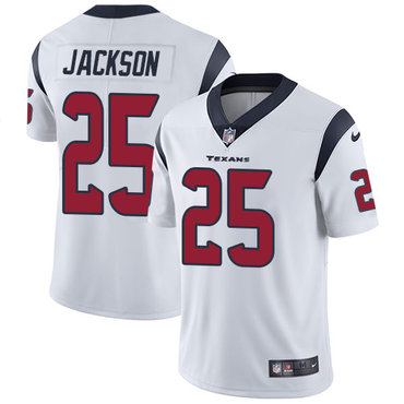 Nike Texans #25 Kareem Jackson White Men's Stitched NFL Vapor Untouchable Limited Jersey Nike Texans #25 Kareem Jackson White Men's Stitched NFL Vapor Untouchable Limited Jersey