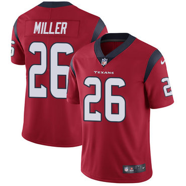 Nike Texans #26 Lamar Miller Red Alternate Men's Stitched NFL Vapor Untouchable Limited Jersey Nike Texans #26 Lamar Miller Red Alternate Men's Stitched NFL Vapor Untouchable Limited Jersey