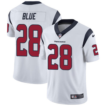 Nike Texans #28 Alfred Blue White Men's Stitched NFL Vapor Untouchable Limited Jersey Nike Texans #28 Alfred Blue White Men's Stitched NFL Vapor Untouchable Limited Jersey