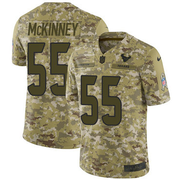Nike Texans #55 Benardrick McKinney Camo Men's Stitched NFL Limited 2018 Salute To Service Jersey Nike Texans #55 Benardrick McKinney Camo Men's Stitched NFL Limited 2018 Salute To Service Jersey