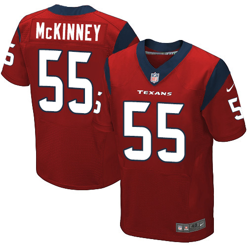 Nike Texans #55 Benardrick McKinney Red Alternate Men's Stitched NFL Elite Jersey Nike Texans #55 Benardrick McKinney Red Alternate Men's Stitched NFL Elite Jersey