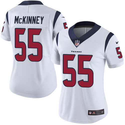Nike Texans #55 Benardrick McKinney White Women's Stitched NFL Vapor Untouchable Limited Jersey Nike Texans #55 Benardrick McKinney White Women's Stitched NFL Vapor Untouchable Limited Jersey