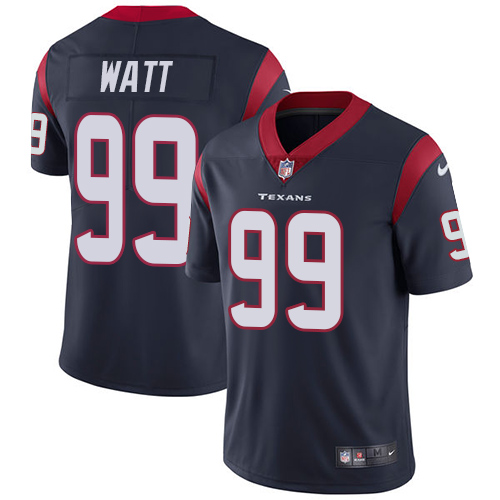Nike Texans #99 J.J. Watt Navy Blue Team Color Men's Stitched NFL Vapor Untouchable Limited Jersey Nike Texans #99 J.J. Watt Navy Blue Team Color Men's Stitched NFL Vapor Untouchable Limited Jersey