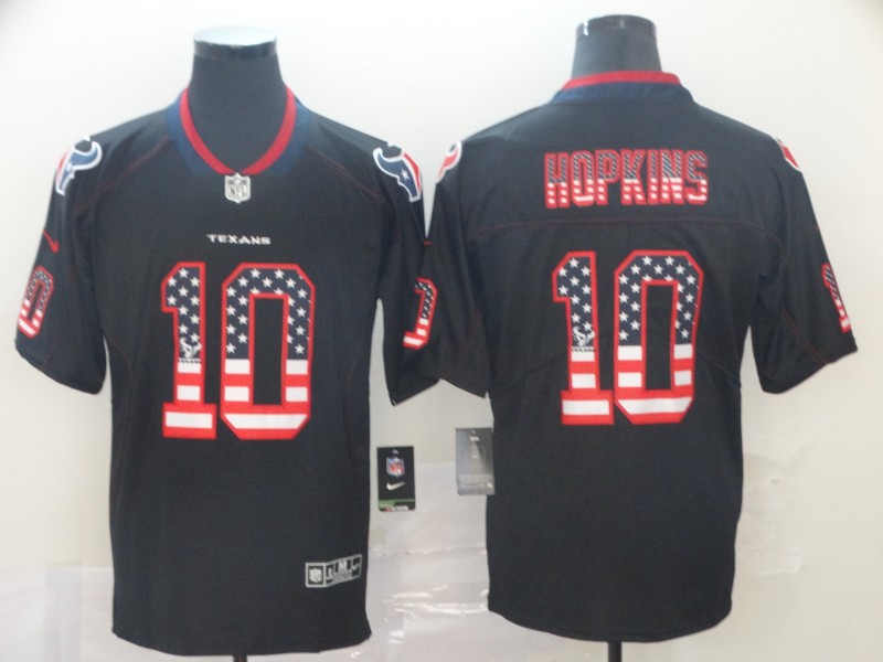 Nike Texans 10 DeAndre Hopkins Black USA Flash Fashion Limited Jersey Nike Texans 10 DeAndre Hopkins Black USA Flash Fashion Limited Jersey
