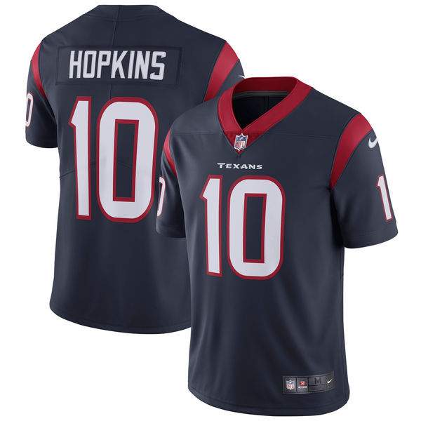 Nike Texans 10 DeAndre Hopkins Navy Vapor Untouchable Limited Player Jersey