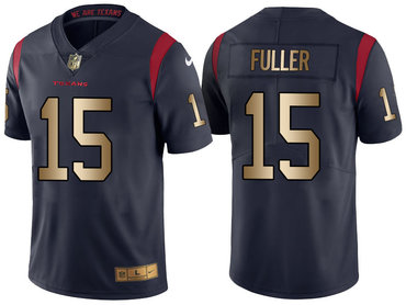 Nike Texans 15 Will Fuller Navy Gold Color Rush Limited Jersey Nike Texans 15 Will Fuller Navy Gold Color Rush Limited Jersey