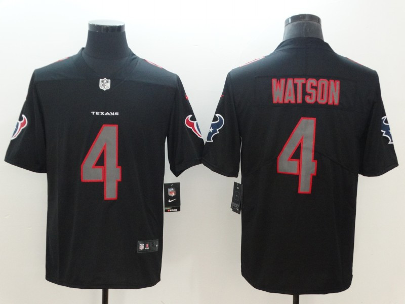 Nike Texans 4 Deshaun Watson Black Impact Limited Jersey Nike Texans 4 Deshaun Watson Black Impact Limited Jersey