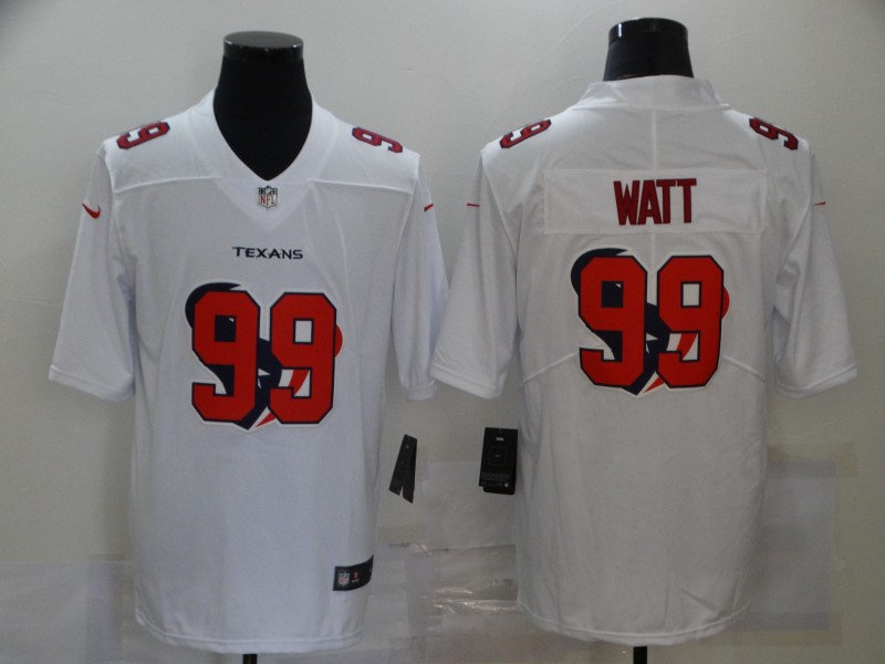 Nike Texans 99 J.J. Watt White Shadow Logo Limited Jersey Nike Texans 99 J.J. Watt White Shadow Logo Limited Jersey
