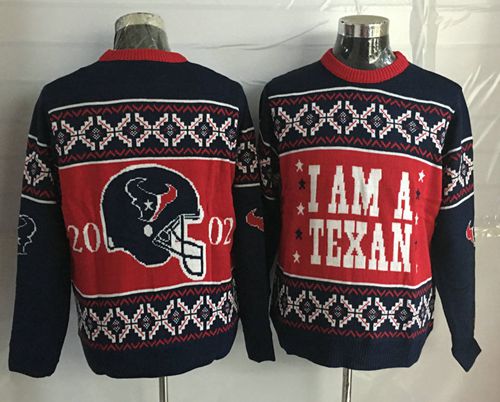 Nike Texans Men's Ugly Sweater Nike Texans Men's Ugly Sweater
