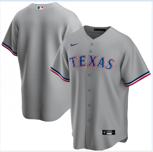 Nike Texas Rangers Road Replica Blank Team Gray Jersey Nike Texas Rangers Road Replica Blank Team Gray Jersey
