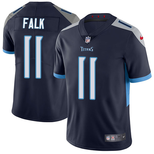 Nike Titans #11 Luke Falk Navy Blue Alternate Men's Stitched NFL Vapor Untouchable Limited Jersey Nike Titans #11 Luke Falk Navy Blue Alternate Men's Stitched NFL Vapor Untouchable Limited Jersey