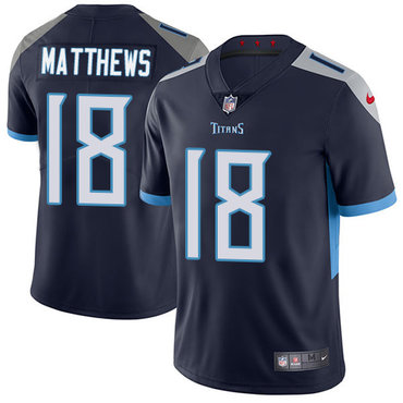 Nike Titans #18 Rishard Matthews Navy Blue Alternate Youth Stitched NFL Vapor Untouchable Limited Jersey Nike Titans #18 Rishard Matthews Navy Blue Alternate Youth Stitched NFL Vapor Untouchable Limited Jersey