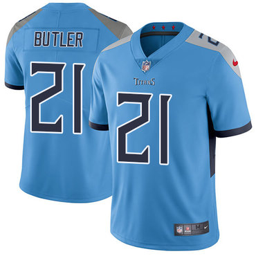 Nike Titans #21 Malcolm Butler Light Blue Team Color Men's Stitched NFL Vapor Untouchable Limited Jersey Nike Titans #21 Malcolm Butler Light Blue Team Color Men's Stitched NFL Vapor Untouchable Limited Jersey