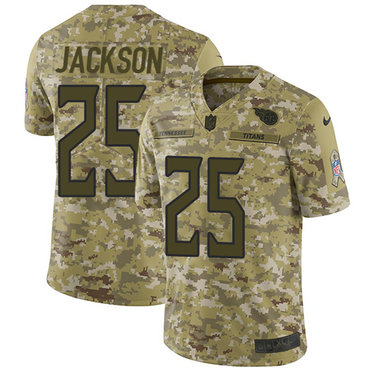 Nike Titans #25 Adoree' Jackson Camo Youth Stitched NFL Limited 2018 Salute to Service Jersey Nike Titans #25 Adoree' Jackson Camo Youth Stitched NFL Limited 2018 Salute to Service Jersey