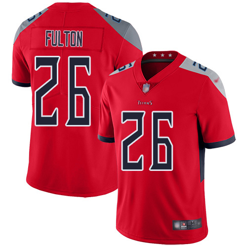 Nike Titans #26 Kristian Fulton Red Men's Stitched NFL Limited Inverted Legend Jersey Nike Titans #26 Kristian Fulton Red Men's Stitched NFL Limited Inverted Legend Jersey