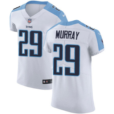 Nike Titans #29 DeMarco Murray White Men's Stitched NFL Vapor Untouchable Elite Jersey Nike Titans #29 DeMarco Murray White Men's Stitched NFL Vapor Untouchable Elite Jersey