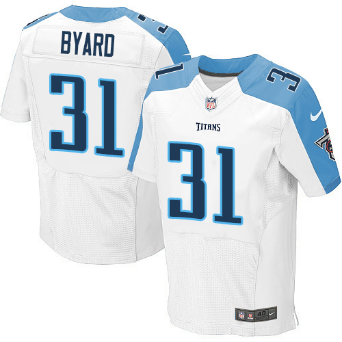 Nike Titans #31 Kevin Byard White Men's Stitched NFL Elite Jersey Nike Titans #31 Kevin Byard White Men's Stitched NFL Elite Jersey