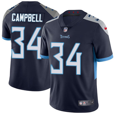 Nike Titans #34 Earl Campbell Navy Blue Alternate Men's Stitched NFL Vapor Untouchable Limited Jersey Nike Titans #34 Earl Campbell Navy Blue Alternate Men's Stitched NFL Vapor Untouchable Limited Jersey