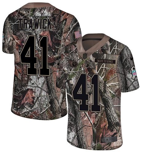 Nike Titans #41 Brynden Trawick Camo Men's Stitched NFL Limited Rush Realtree Jersey Nike Titans #41 Brynden Trawick Camo Men's Stitched NFL Limited Rush Realtree Jersey