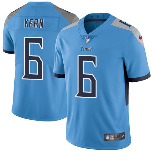Nike Titans #6 Brett Kern Light Blue Alternate Men's Stitched NFL Vapor Untouchable Limited Jersey Nike Titans #6 Brett Kern Light Blue Alternate Men's Stitched NFL Vapor Untouchable Limited Jersey