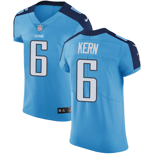 Nike Titans #6 Brett Kern Light Blue Team Color Men's Stitched NFL Vapor Untouchable Elite Jersey Nike Titans #6 Brett Kern Light Blue Team Color Men's Stitched NFL Vapor Untouchable Elite Jersey