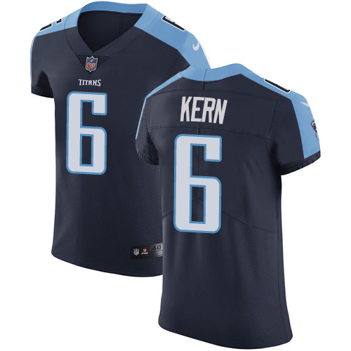 Nike Titans #6 Brett Kern Navy Blue Alternate Men's Stitched NFL Vapor Untouchable Elite Jersey Nike Titans #6 Brett Kern Navy Blue Alternate Men's Stitched NFL Vapor Untouchable Elite Jersey