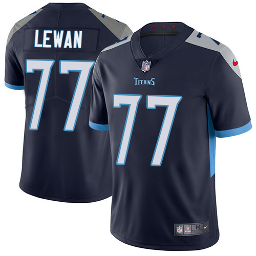 Nike Titans #77 Taylor Lewan Navy Blue Team Color Men's Stitched NFL Vapor Untouchable Limited Jersey Nike Titans #77 Taylor Lewan Navy Blue Team Color Men's Stitched NFL Vapor Untouchable Limited Jersey