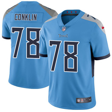 Nike Titans #78 Jack Conklin Light Blue Team Color Youth Stitched NFL Vapor Untouchable Limited Jersey Nike Titans #78 Jack Conklin Light Blue Team Color Youth Stitched NFL Vapor Untouchable Limited Jersey