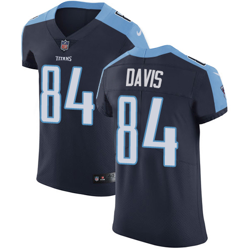 Nike Titans #84 Corey Davis Navy Blue Alternate Men's Stitched NFL Vapor Untouchable Elite Jersey Nike Titans #84 Corey Davis Navy Blue Alternate Men's Stitched NFL Vapor Untouchable Elite Jersey
